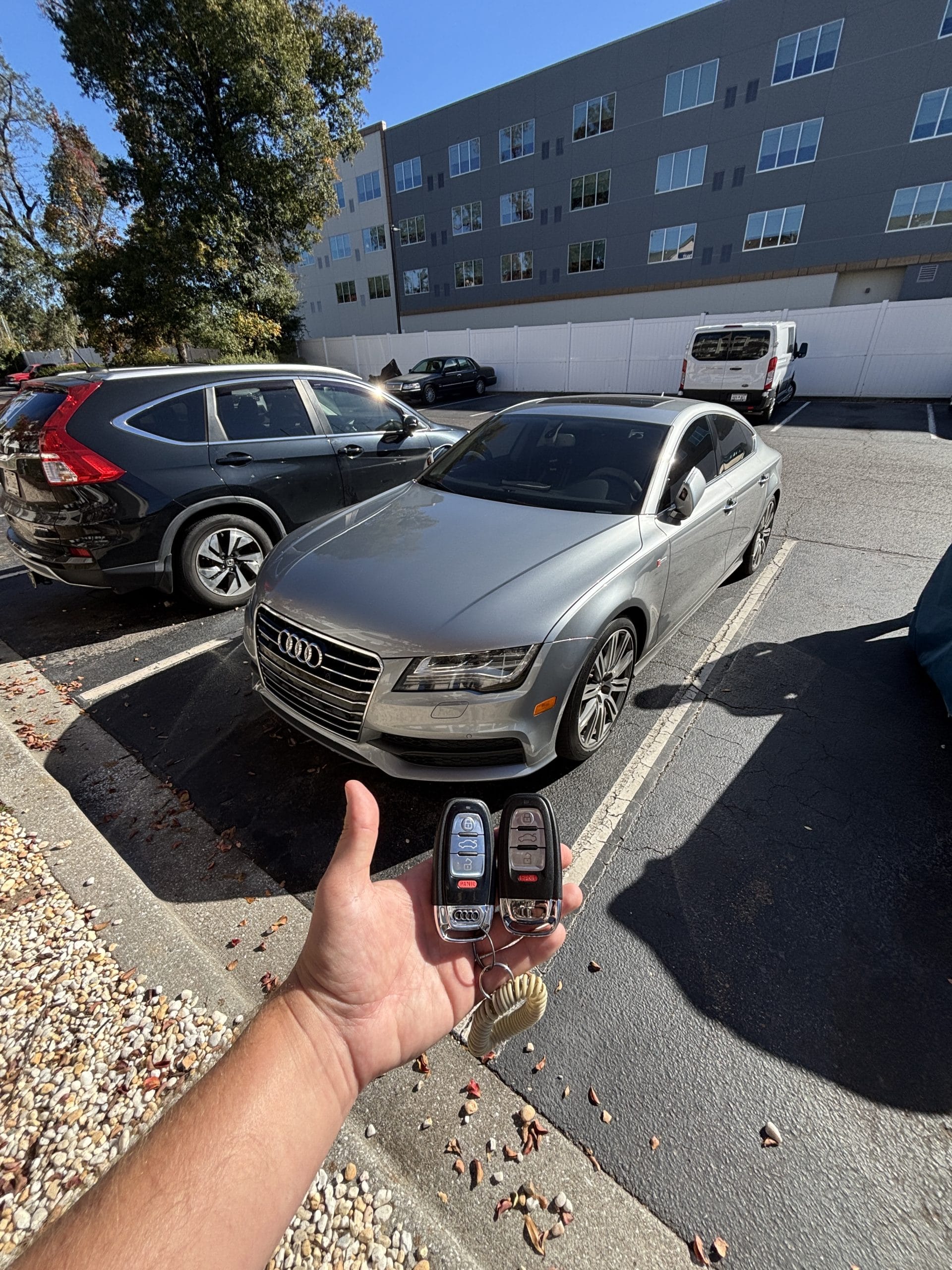 Audi key fob replacement in Charleston, SC